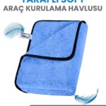 Mikrofiber Çift Taraflı Soft (Mavi)